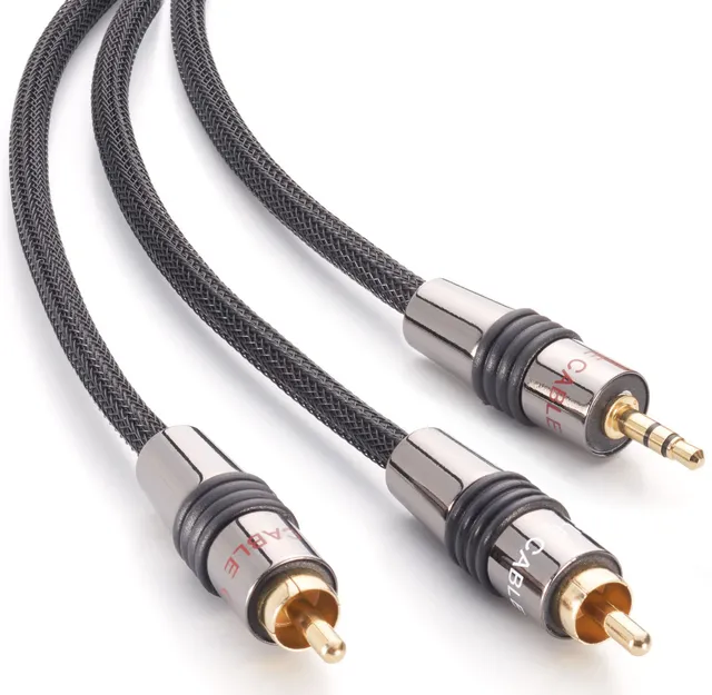 in-akustik-eagle-cable-deluxe-klinkenadapter-3-5mm-auf-2x-rca-0-8m-schwarz image 1