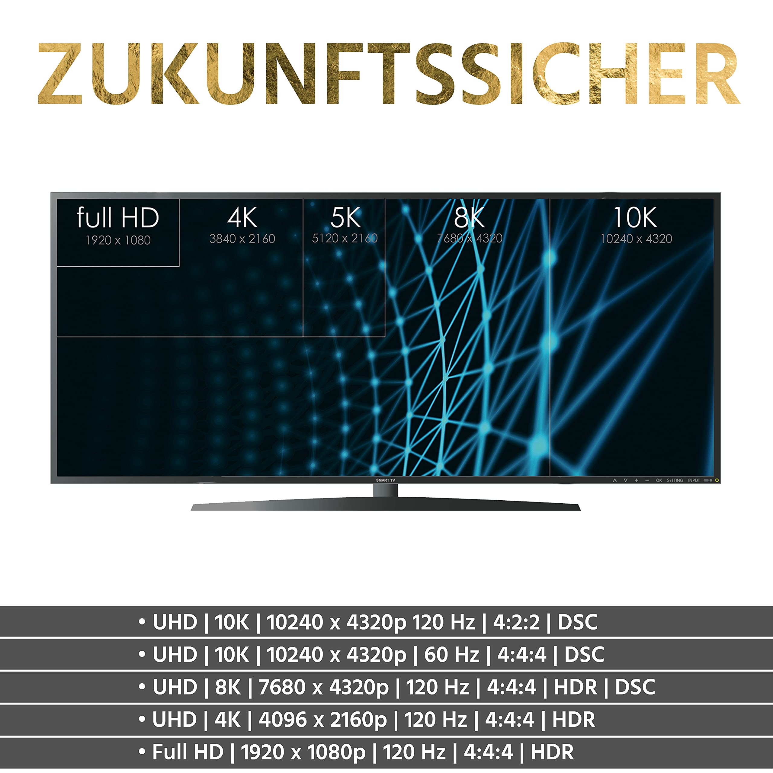 in-akustik-eagle-cable-deluxe-ultra-high-speed-hdmi-2-1-kabel-1m-48gbps image 6
