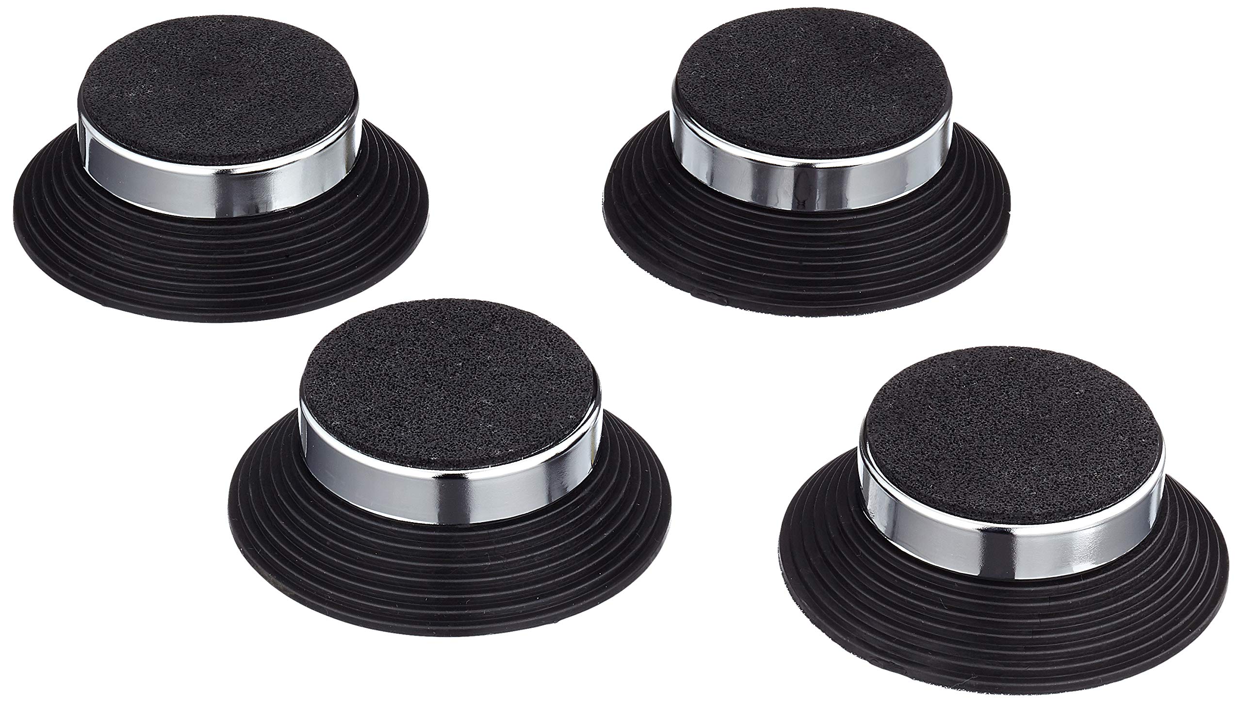 in-akustik-bolide-absorber-4er-set-chrom-f-r-boxen-und-ger-te-bis-50-kg image 1
