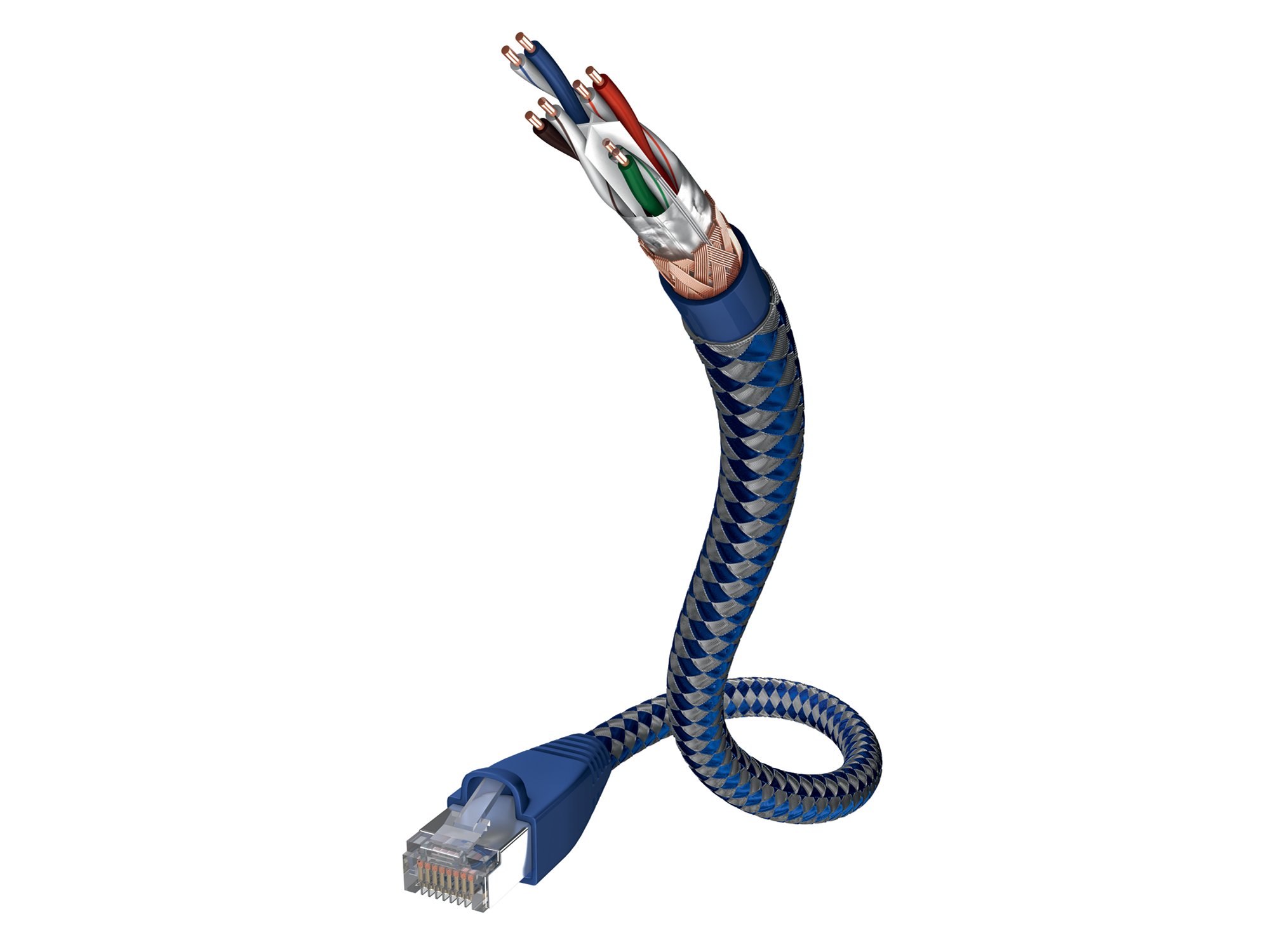 in-akustik-004803005-premium-cat6-netzwerkkabel-0-5-m-blau-silber-sf-utp image 5