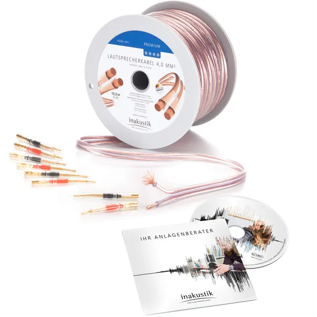 in-akustik-premium-lautsprecherkabel-2x4-0-mm-10-m-transparent-mit-pins image 1