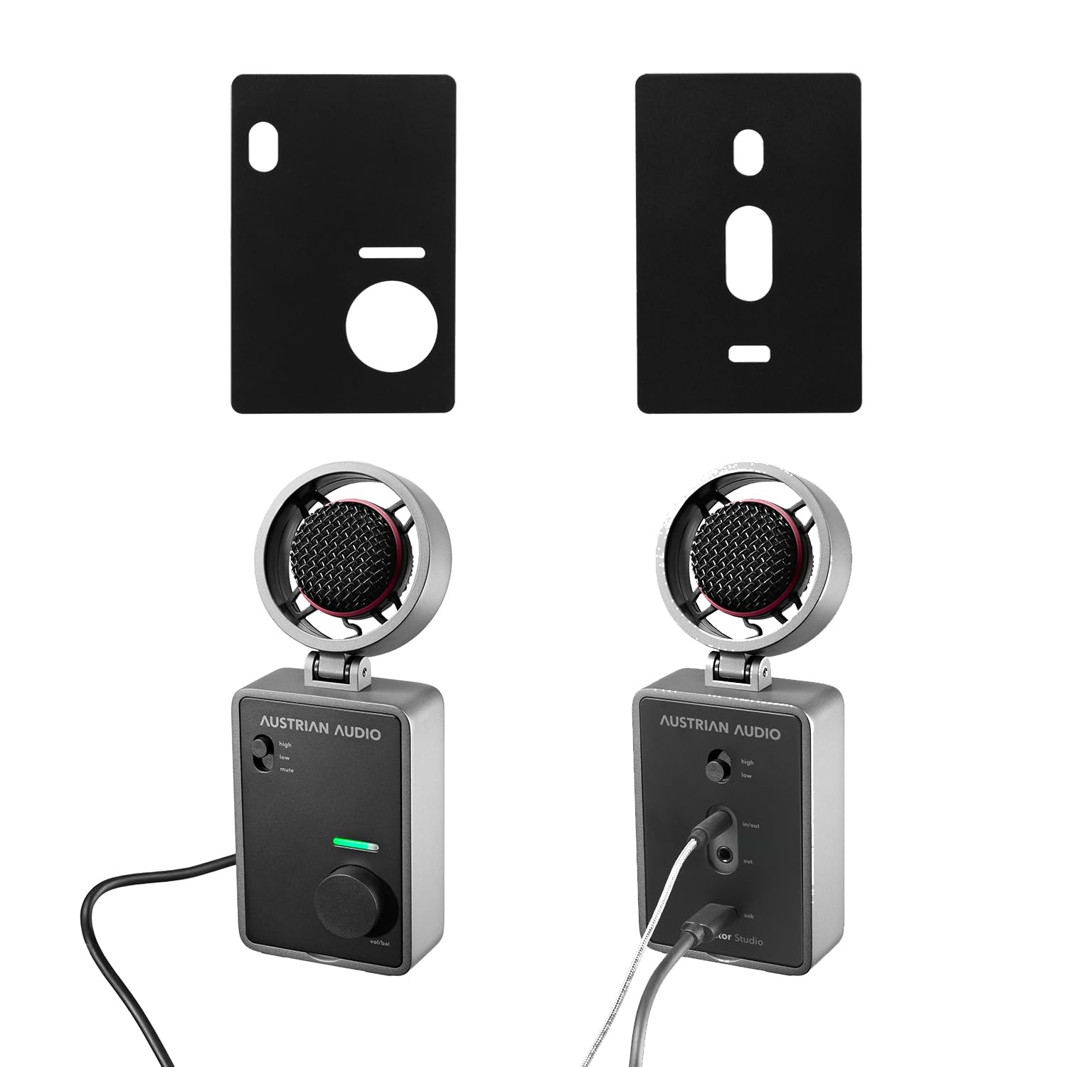 austrian-audio-micreator-diy-plates-studio-frontplatten-set-wei-schwarz-unbedruc image 4