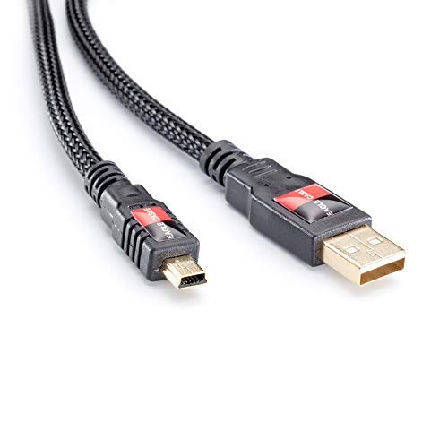 in-akustik-eagle-cable-deluxe-usb-kabel-a-mini-b-3-2m-schwarz-high-speed-usb-2-0 image 1