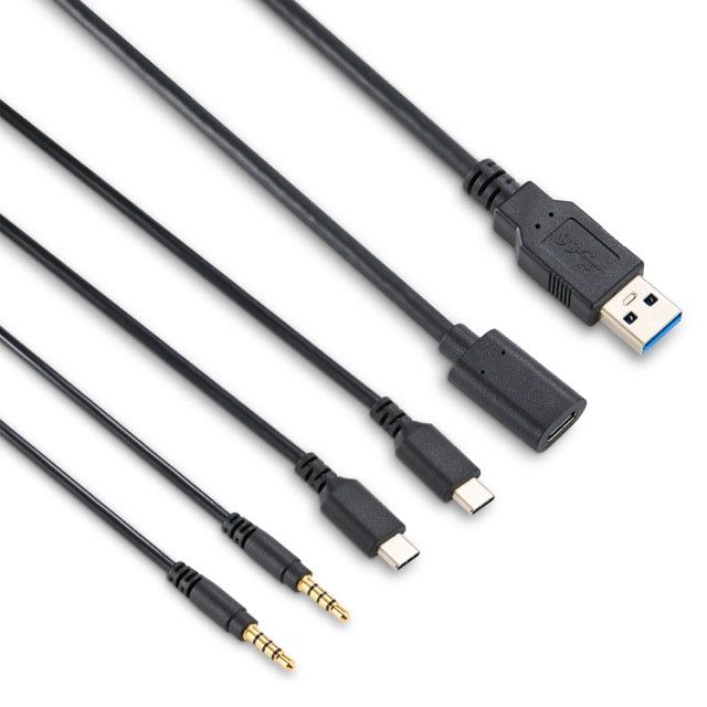 audeze-maxwell-series-kabel-kit-usb-c-usb-a-adapter-und-3-5mm-aux image 1