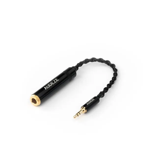 audeze-1-4-auf-1-8-stereo-adapter-geflochten-f-r-lcd-kopfh-rer image 1