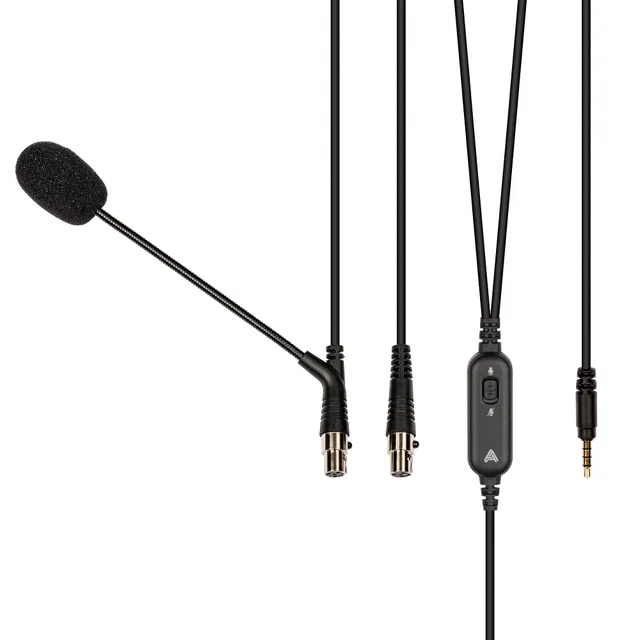audeze-lcd-boom-microphone-kabel-2-4m-mit-broadcast-mikrofon image 1