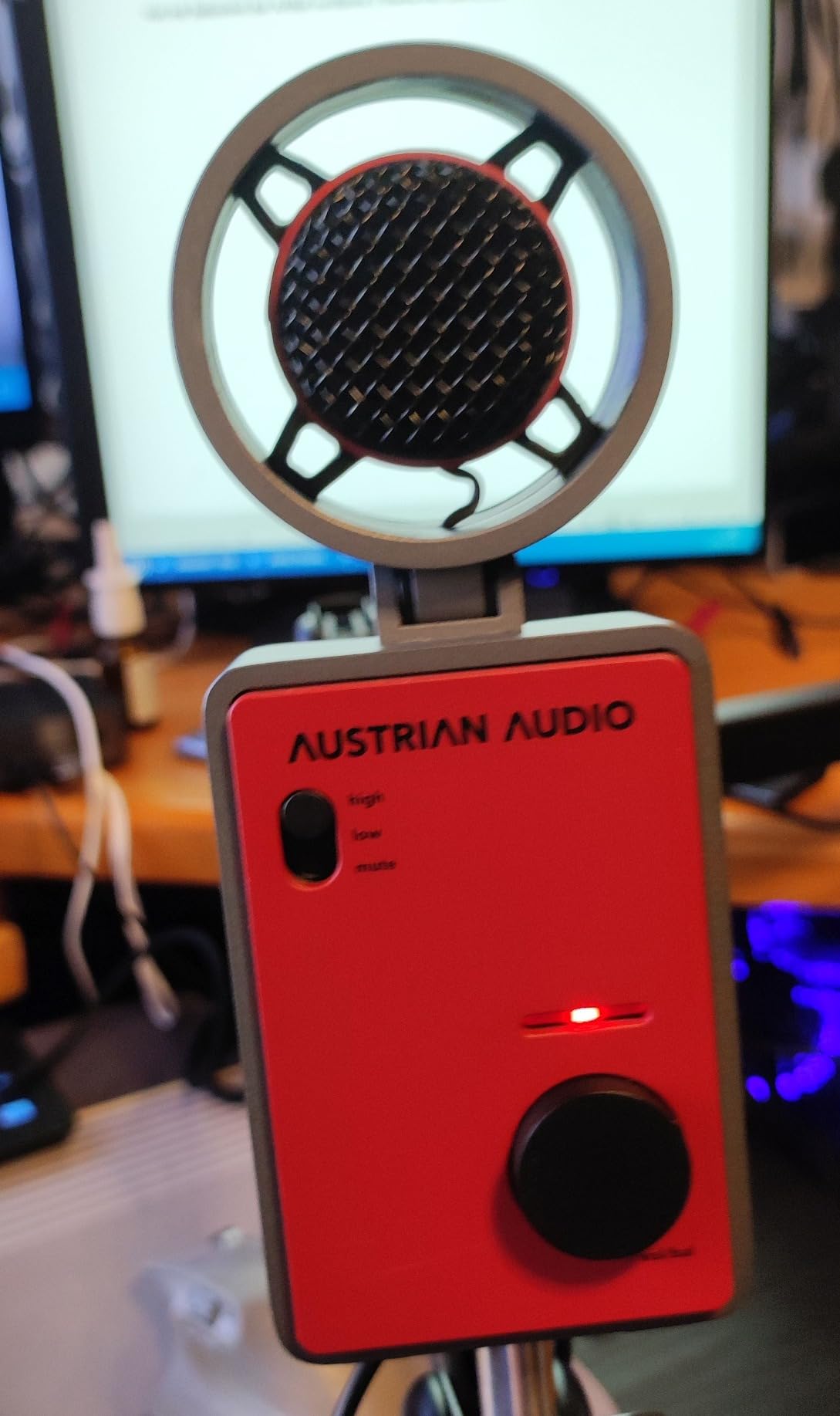 Studio auf dem Schreibtisch