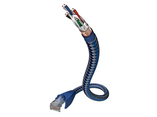 in-akustik-004803005-premium-cat6-netzwerkkabel-0-5-m-blau-silber-sf-utp image 1