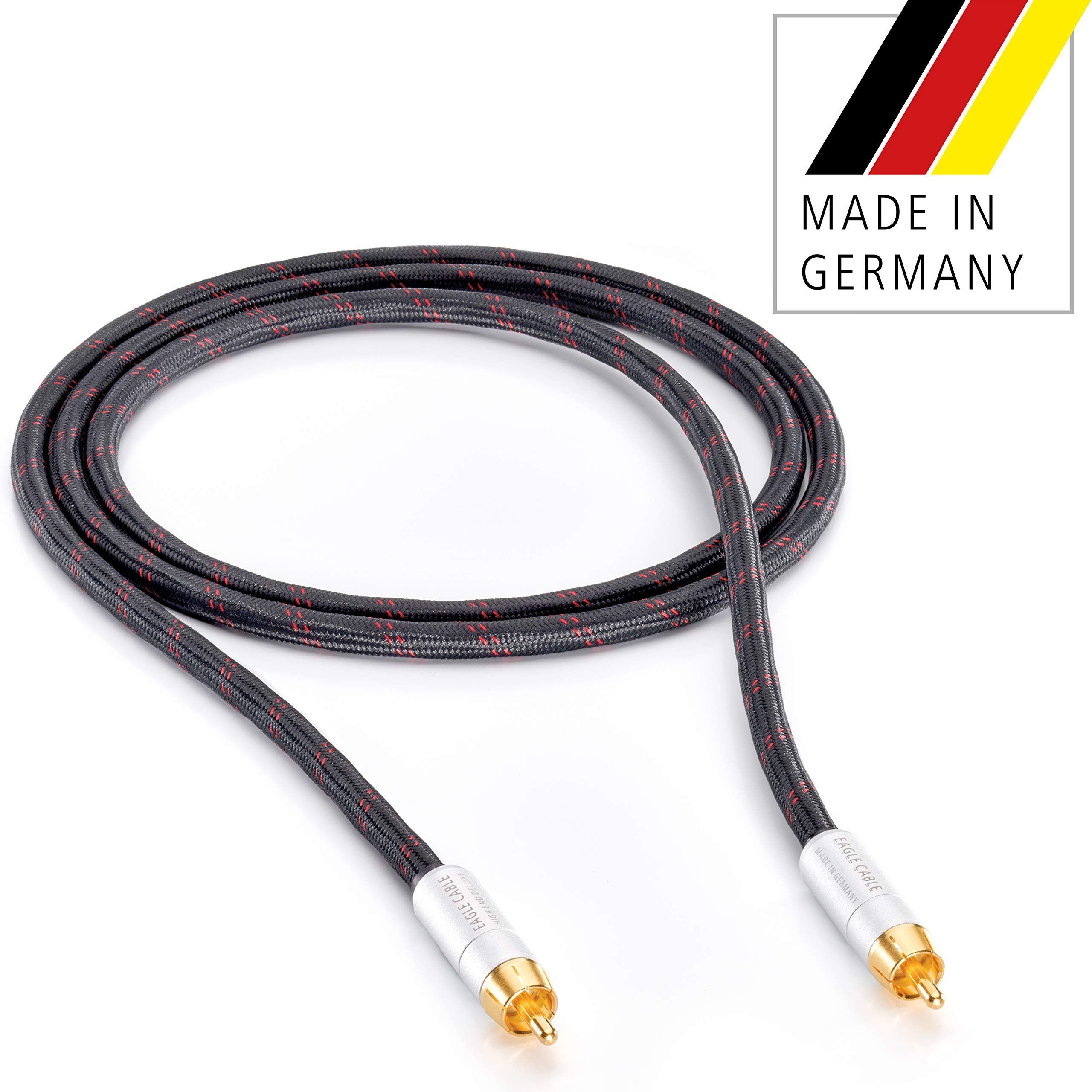 in-akustik-eagle-cable-high-end-deluxe-subwoofer-kabel-rca-3-0m-made-in-germany image 2