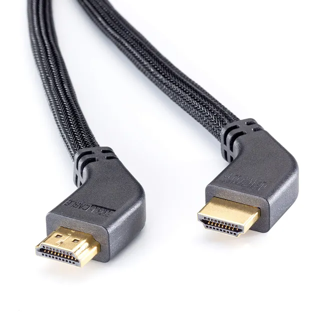 in-akustik-eagle-cable-deluxe-high-speed-hdmi-2-0b-kabel-0-8-m-schwarz-gewinkelt image 1