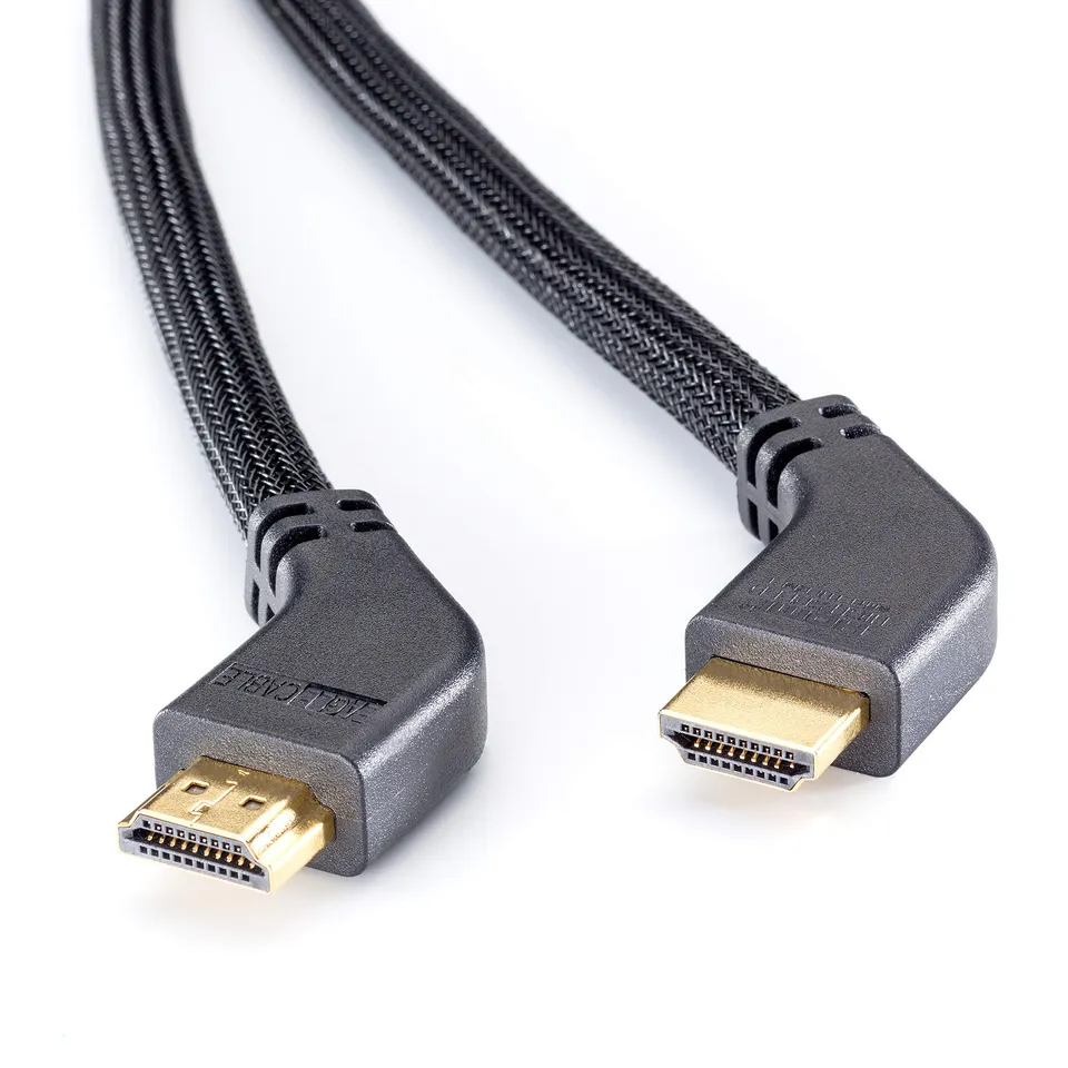 in-akustik-eagle-cable-deluxe-high-speed-hdmi-2-0b-kabel-0-8-m-schwarz-gewinkelt image 1